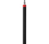 Vikan 299152 Aluminium Handle w/Hose Nozzle, Waterfed, Ø31mm, 1560mm, Black