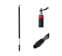 Vikan 299252 Aluminium Handle with Water Pad, 31 mm Diameter, 1025 mm Length, Black, Box of 10