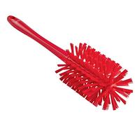 Vikan Ø3.5" One-Piece Pipe Brush- Medium/Stiff, Red