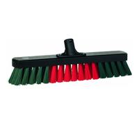 Vikan 311752 Garage Broom, 665 mm, Hard, Black with FREE Wooden Handle