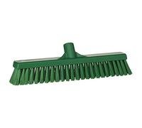 Vikan 31742 Soft/Hard Broom, Green, 410mm Length, 90mm Width, 120mm Height