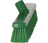 Vikan 31792 Fine Sweep Floor Broom Head, Polypropylene Block, 16-1/2" Polyester Bristle, Green