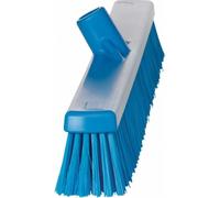 Vikan Broom 610mm Soft/Hard Blue