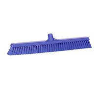 Vikan 31993 Broom,Push,Soft,24",PP/PBT,Blue
