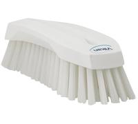 Vikan 38905 Hard Hand Brush, White, Large, 200mm Length, 70mm Width, 60mm Height