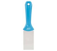 Vikan 40083 Stainless Steel Hand Scraper, Blue, 235 mm Length, 50 mm Width, 22 mm Height