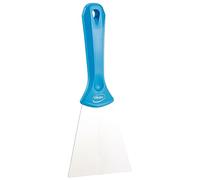 Vikan 40093 Stainless Steel Hand Scraper, Blue, 235 mm Length, 100 mm Width, 22 mm Height