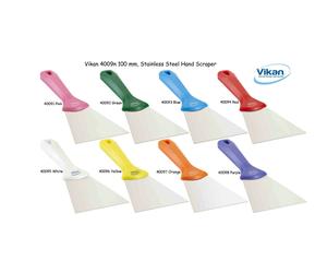 Vikan 4009n Stainless Steel Hand Scraper 100 mm 8 Colours