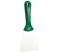 Vikan 40092 Stainless Steel Hand Scraper, Green, 235mm Length, 100mm Width, 22mm Height