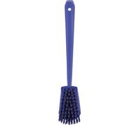 Vikan 41868 Hand-Held Hand Brush, Polypropylene, Polyester Bristle, 15-3/4", Purple