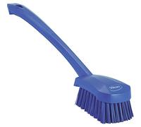 Vikan 41868 Hand-Held Hand Brush, Polypropylene, Polyester Bristle, 15-3/4", Purple