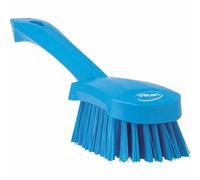 Vikan 41923 Stiff Washing / Scrubbing Hand Brush, Short One Size, Blue