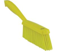 Vikan 45876 Bench Brush, Polypropylene, Polyester Soft Bristle, 14", Yellow