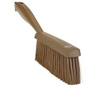 Vikan 458766 Dustpan Brush, Soft, Brown
