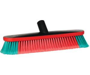 Vikan 475752 Water-Fed Soft Vehicle Cleaning Wash Brush Large 370 mm Rubber Edge
