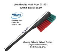 Vikan 522252 Long Handled Car Brush 420mm Wheels Wheel Arches Bodywork