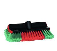 Vikan 524752 Washing Brush, Water Fed, High/Low, Soft/Split, Black, 280 mm Length, 150 mm Width, 90 mm Height