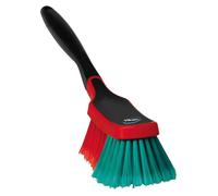 Vikan 525252 Vehicle Brush Wheel Brush Soft Split Black 290 Mm Length 70 Mm Wid