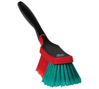 Vikan 525252 Vehicle Brush, Wheel Brush, Soft/Split, Black, 290 mm Length, 70 mm Width, 100 mm Height, Packaging may vary