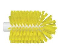 Vikan 5380-103-6 Stiff Tube Brush, Polyester, 3-7/8" x 6-1/2" OAL, Yellow
