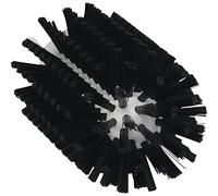 Vikan 5380-77-9 Stiff Tube Brush, Polyester, 3-3/32" x 6" OAL, Black