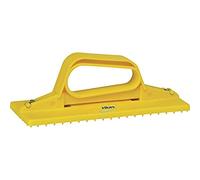 Vikan 55106 Hand Model Pad Holder, Yellow, 235mm Length, 100mm Width, 80mm Height