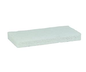 Vikan 5525 Soft Pad, 245 mm Length, 115 mm Width, 25 mm Height, Pack of 10