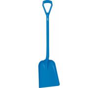Vikan 56253 Seamless Hygienic Shovel, Food-Safe, Commercial Grade Kitchen and Gardening Accessories, Blue, 1040 mm Length, 271 mm Width, 120 mm Height