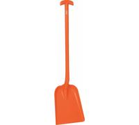 Vikan 56317 Heavy Duty Plastic Shovel Food Stable Snow Muck Manure Orange