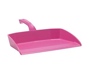 Vikan 56601 High Quality Polypropylene Dustpan / Shovel 330mm Wide, Pink