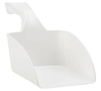 Vikan 56755 Hand Scoop - 1 Litre White Polypropylene Hygienic Food-Grade Scoop