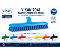 Vikan Deck Scrub Waterfed 270mm Very Hard Red
