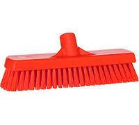 Vikan 70607 Deck Scrub, 11-3/4" Polyester Bristle, Orange