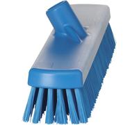 Vikan 70623 Deck Scrub, Stiff Bristle, Polyester, 18-1/2", Blue