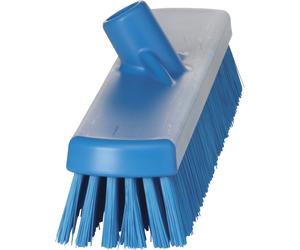 Vikan 70623 Deck Scrub, Stiff Bristle, Polyester, 18-1/2", Blue