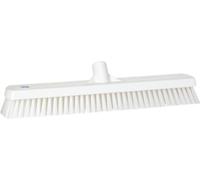Vikan 70625 Wall Floor Deck Scrub Brush 470mm Hard White Hygienic
