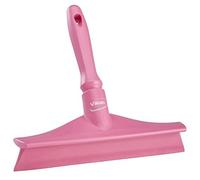 Vikan 71251 Ultra Hygiene Table Squeegee w/ Mini Handle, 245mm, Pink, Small