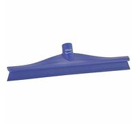 Vikan 71408 Rubber Polypropylene Frame Single Blade Squeegee, 16", Purple