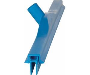 Vikan 77153 Hygienic Floor Squeegee w/replacement cassette, 700 mm, Blue