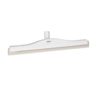 Vikan 77635 Foam Rubber Polypropylene Frame Fixed Head Swivel Neck Squeegee, 20", White