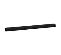 Vikan 77759 Foam Rubber Double Squeegee Blade, 28", Black