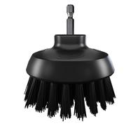 Vikan 8700 HyDrive Round Brush Ø90mm Very Hard Drill Cleaning Food Grade (Black)