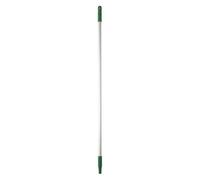 Vikan Aluminum Handle, Ø25 mm, 1260 mm, Green