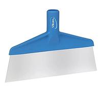 Vikan, Blue Scraper,Floor & Table,10.25",PP/SS, 2910