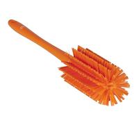 Vikan Brush, Polypropylene Polyester Stainless Steel, Orange