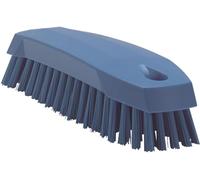 Vikan Brush,Scrub,Medium,7",PP/PBT,Blue, 3587