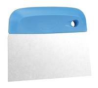 Vikan Dough Cutter/Scraper, Stainless Steel Blade, Flexible, 146 mm (Blue)