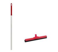 Vikan Floor Squeegee 55cm Mop Wet Shower with Handle Industrial Heavy Duty Red