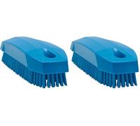 Vikan Hand Brush, Polypropylene, Blue, 6440 (Pack of 2)