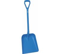 Vikan 56233 Shovel, Large D Grip, 346 mm, Blue